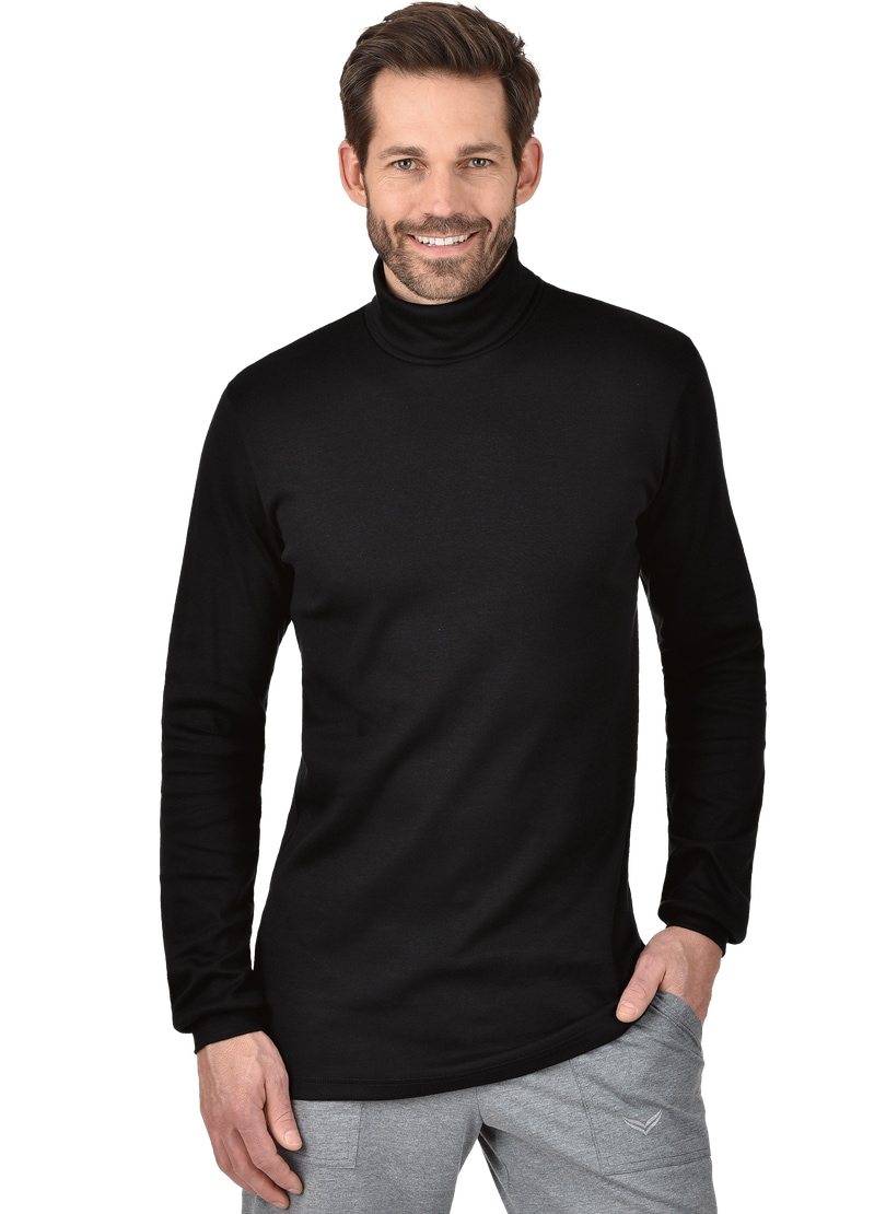 Trigema Rollkragenshirt »TRIGEMA Langarm Ski- und Sport-Rollkragenpullover«, (1 tlg.)