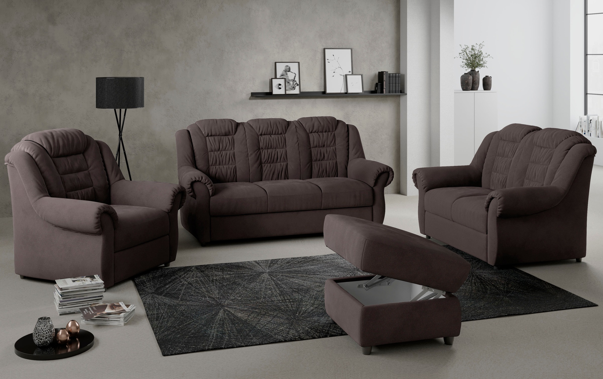 Home affaire Hocker »Boston«, mit Stauraum