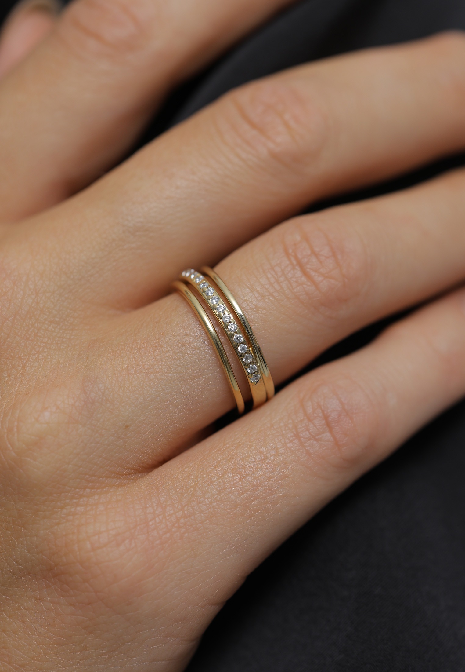 Elli Silberring »Ring Wickelring Zirkonia 925 Silber«