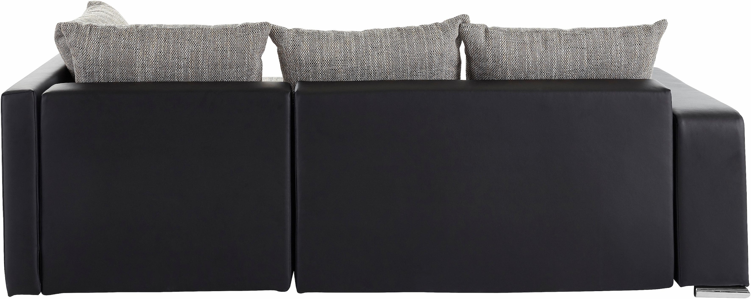 COLLECTION AB Ecksofa »John L-Form«, mit Bettfunktion, Bettkasten und Regalarmteil