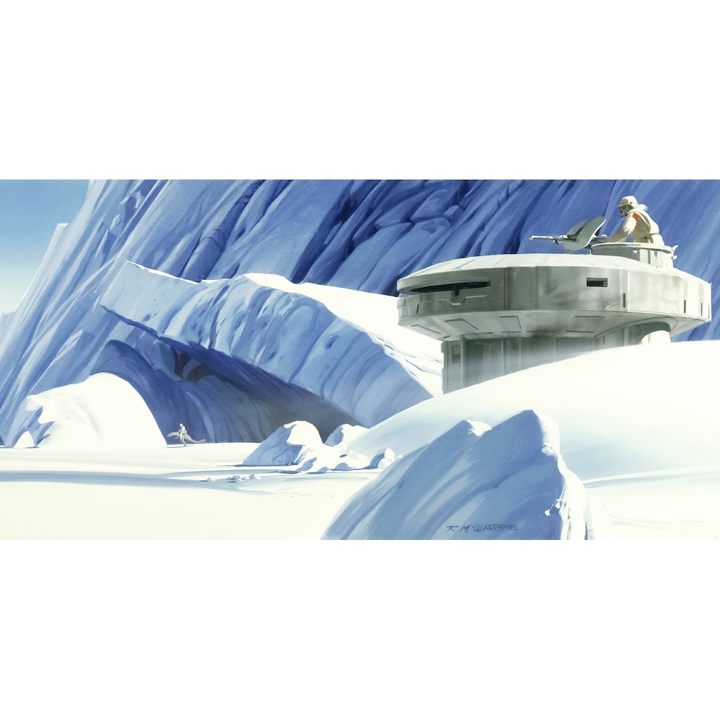 Komar Vliestapete »Star Wars Classic RMQ Hoth Echo Base«, 500x250 cm (Breite x Höhe)
