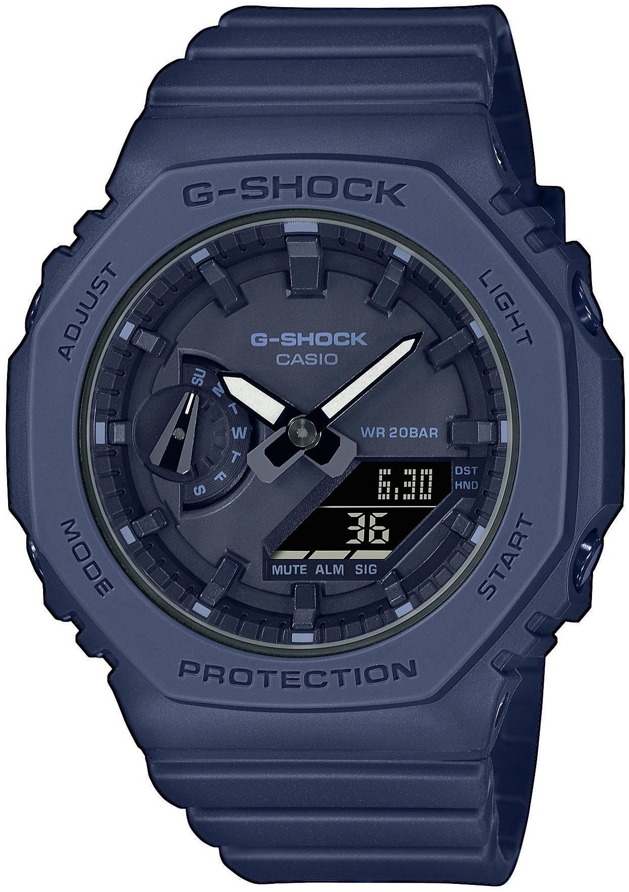 Chronograph »GMA-S2100BA-2A1ER«, Quarzuhr, Armbanduhr, Damen, Herren, digital, bis 20...