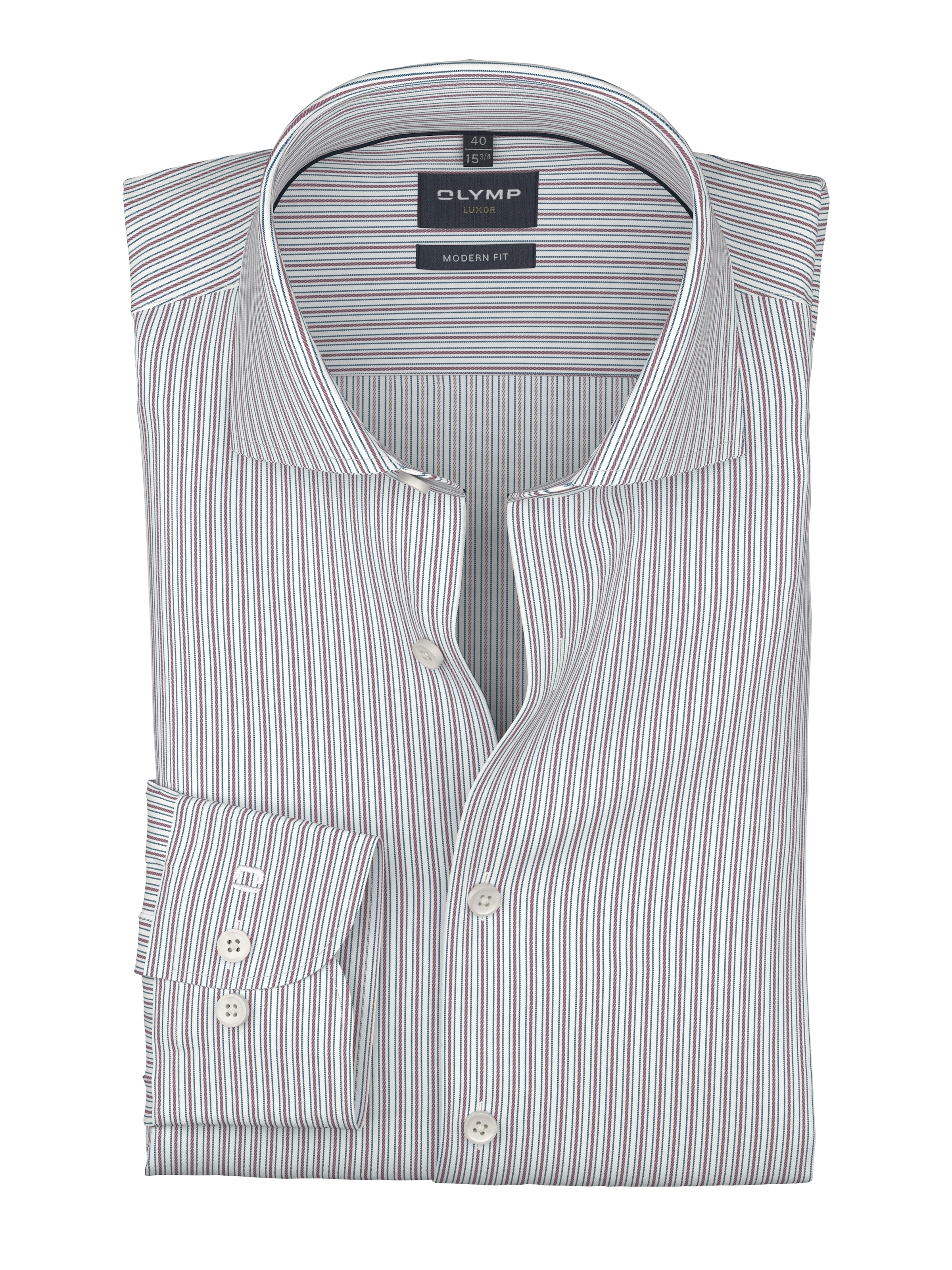 OLYMP Langarmhemd »Luxor« modern fit, Royal -Kentkragen, Businesshemd