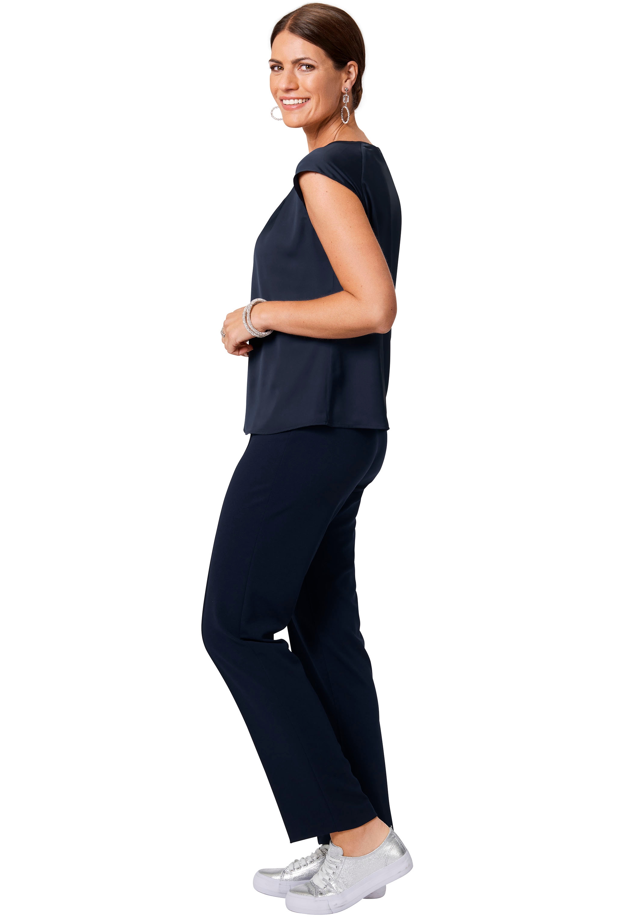 HERMANN LANGE Collection Shirttop »SOPHIE«, mit Detail am Ausschnitt