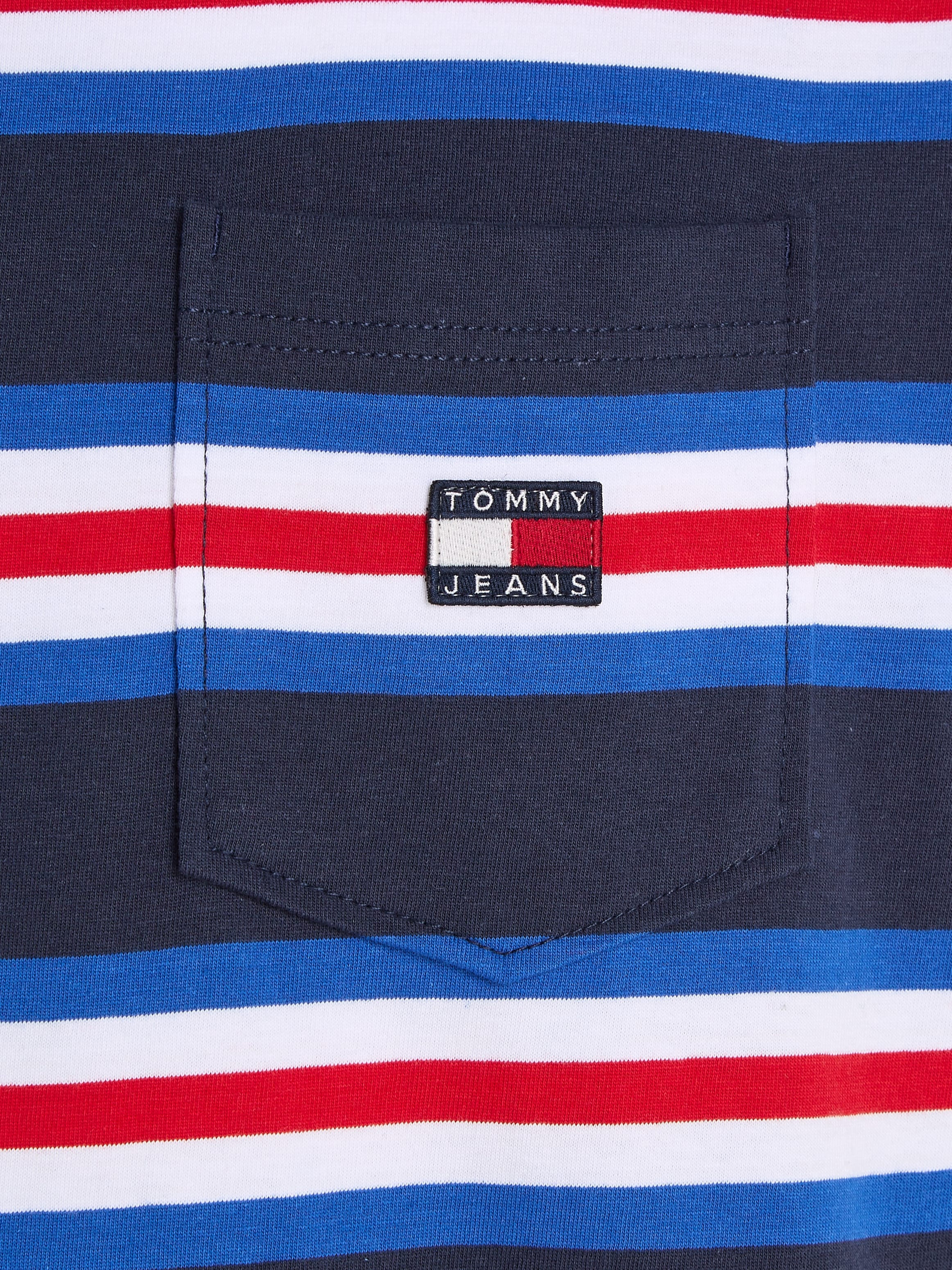 Tommy FLAG »TJM Jeans TEE« ♕ bei REG STRIPE T-Shirt