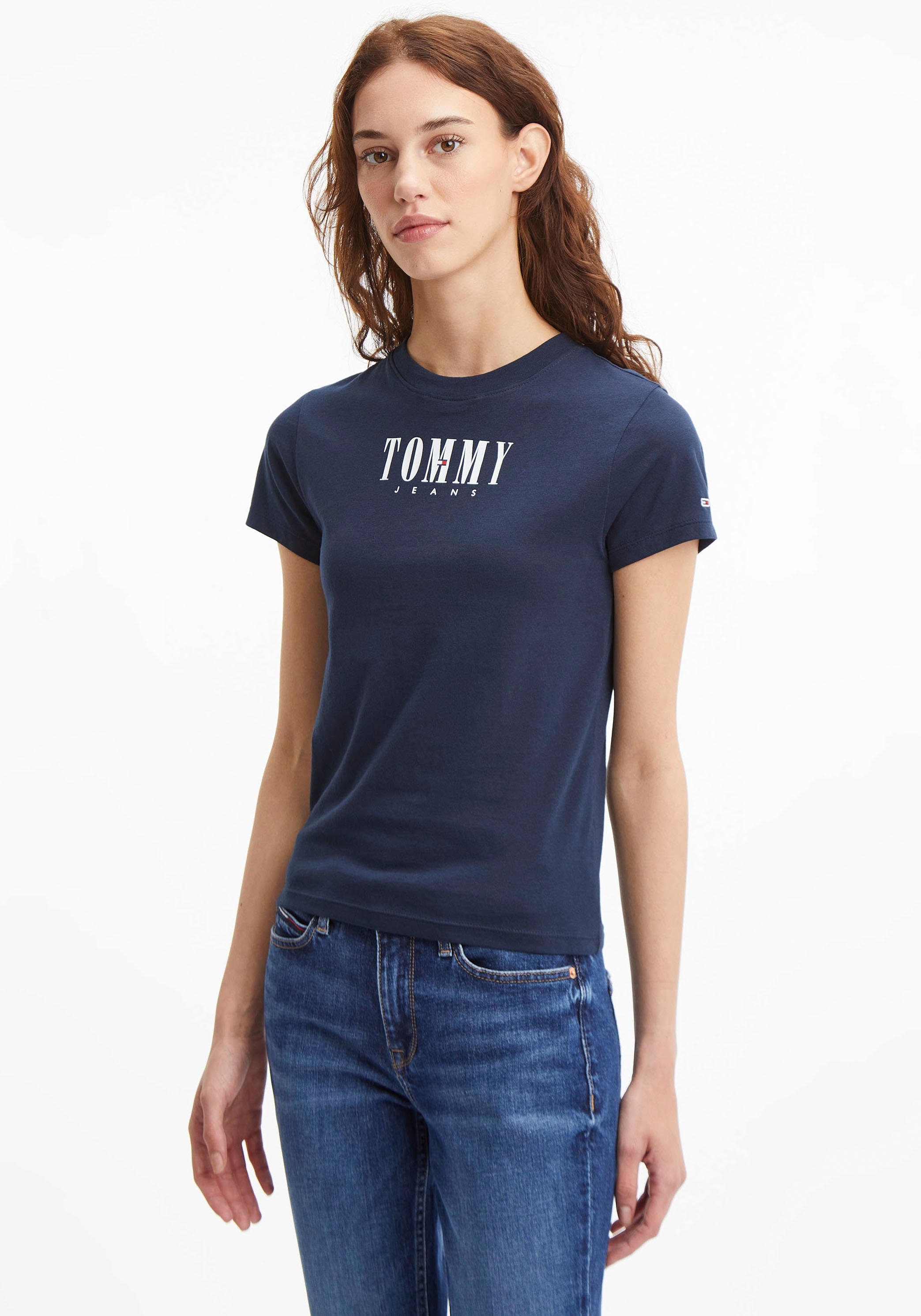 Jeans Logo-Schriftzug mit LOGO Tommy bei 2 Kurzarmshirt SS«, Jeans BABY ESSENTIAL ♕ »TJW Tommy