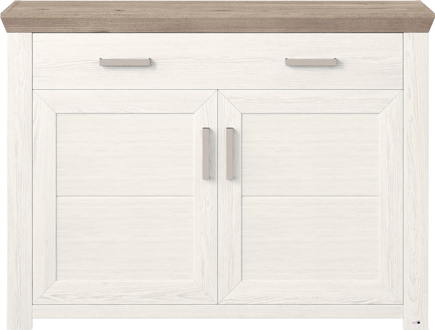 set one by Musterring Sideboard »York« Typ 53, in 3 Farbvarianten erhältlich, Landhausstil, Maße 129 x 95 cm