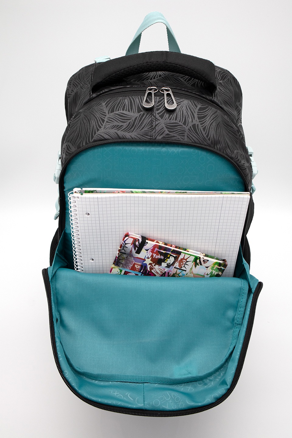 neoxx Schulrucksack »Active, Queen of the Nite«, reflektierende Details, aus recycelten PET-Flaschen