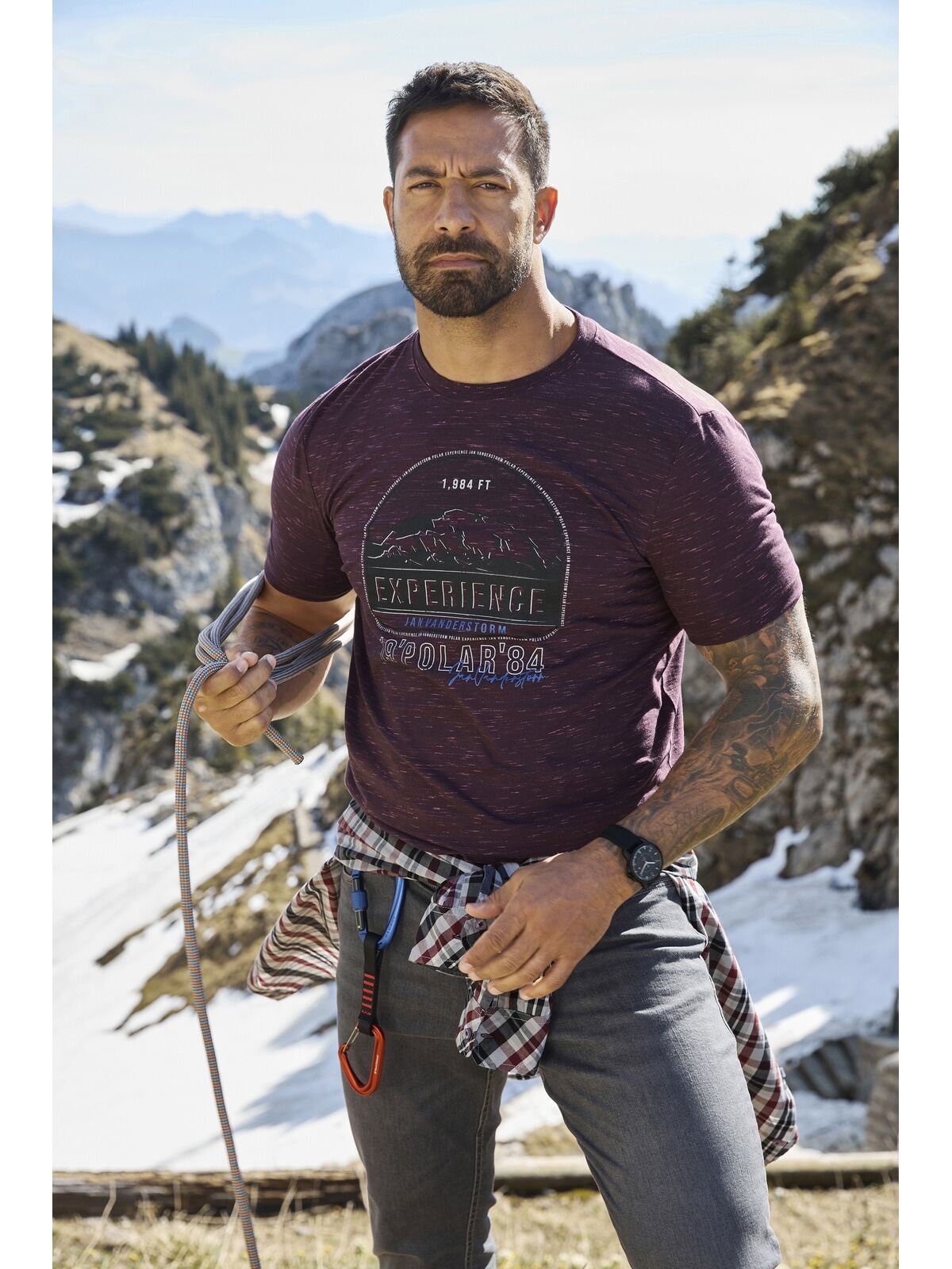 Jan Vanderstorm T-Shirt »T-Shirt PERDALSON«