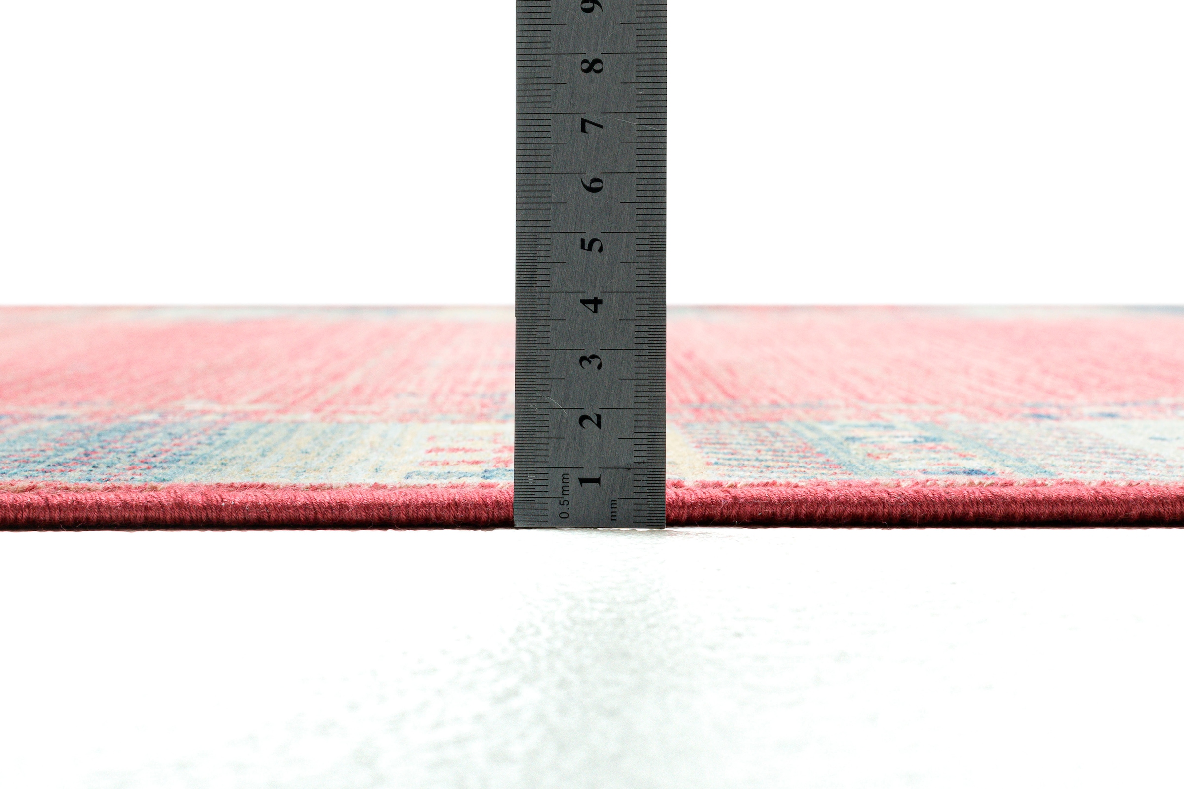 Gino Falcone Teppich »Cherina GF-131« rechteckig 8 mm Höhe Ethno Design, mit Bordüre, leichter Glanz, 100 % Viskose, Wohnzimmer