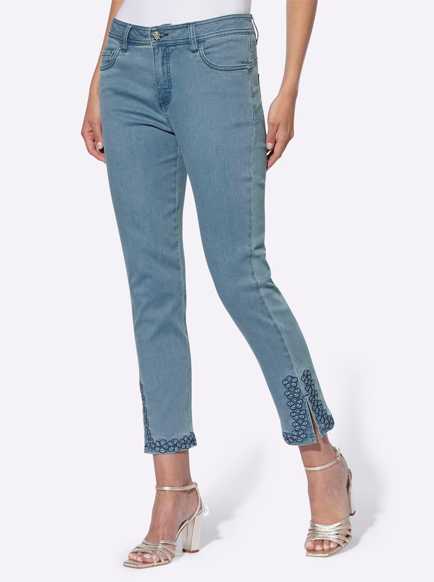 Push-up-Jeans, (1 tlg.)