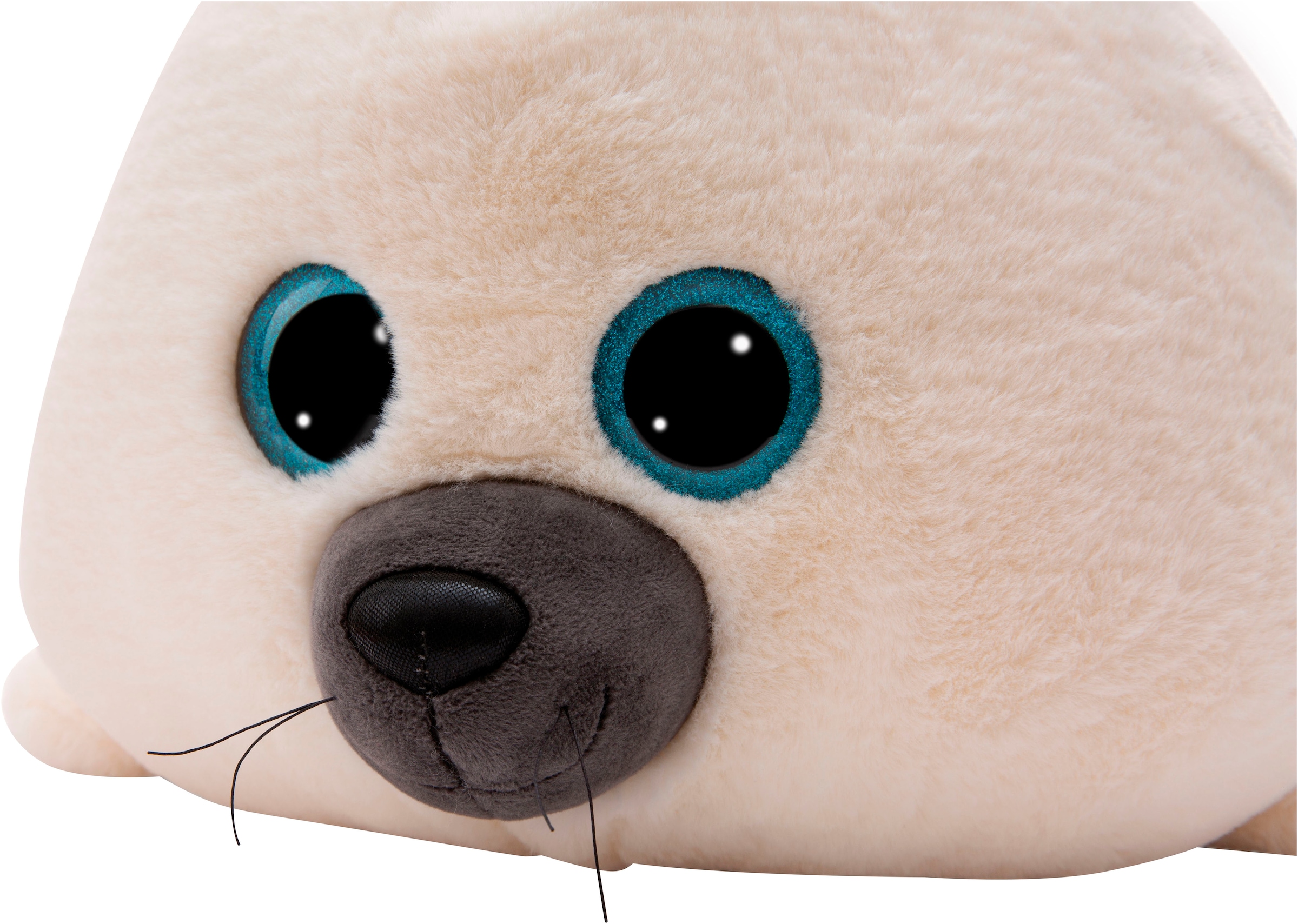 Nici Kuscheltier »Glubschis, Robbe Boubelle, 45 cm«, liegend