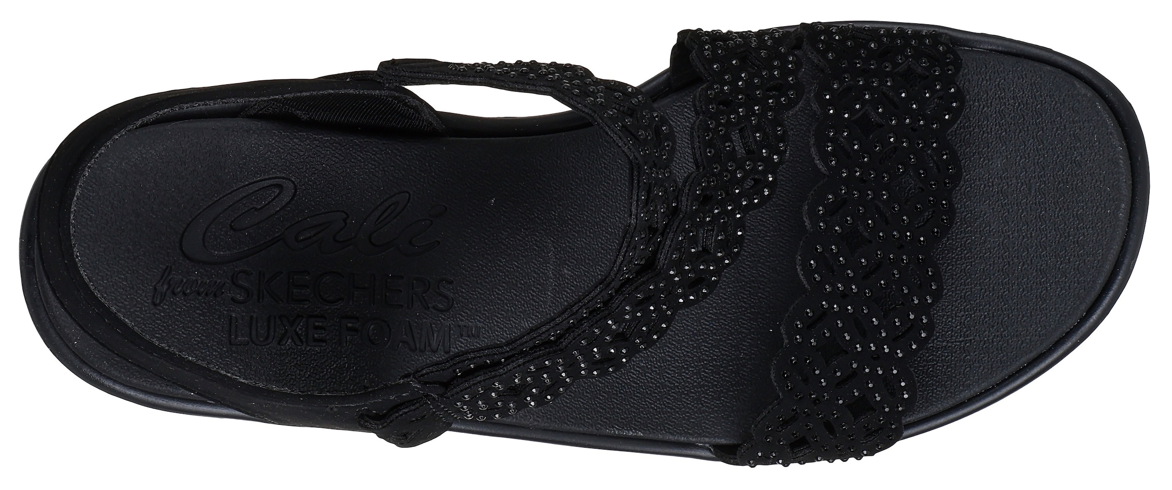Skechers Keilsandalette »RUMBLE ON-SASSIER DAYZ«, Sandalette, Plateausandale mit Luxe Foam