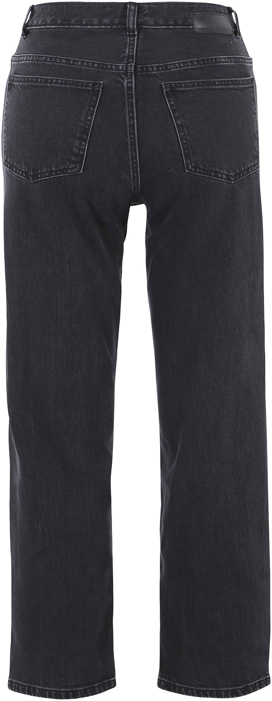 Tamaris Straight-Jeans, mit Logo-Badge - NEUE KOLLEKTION