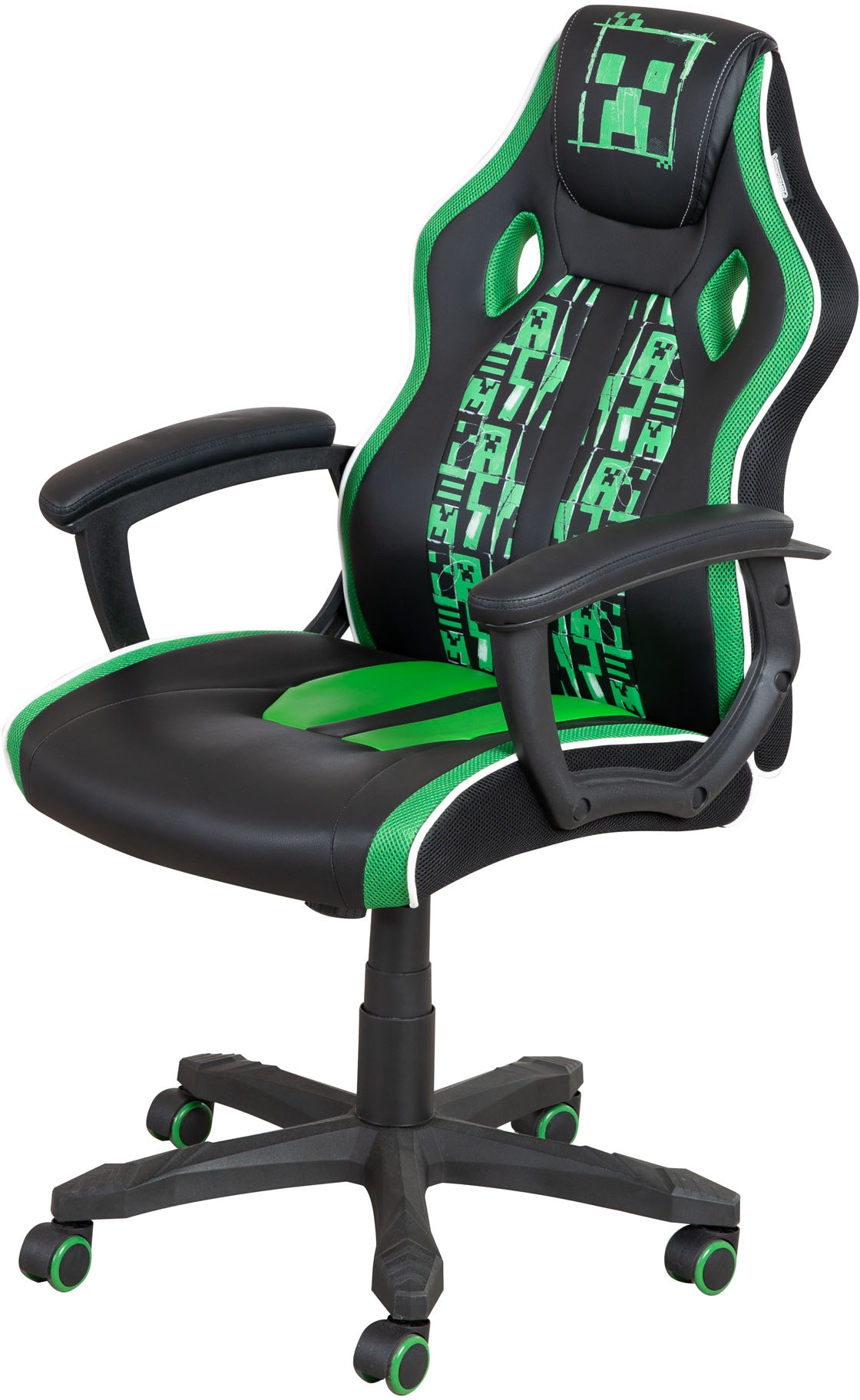 Phoenix Gaming-Stuhl () 1 Stk.grüne Absetzungen, Racing Chair