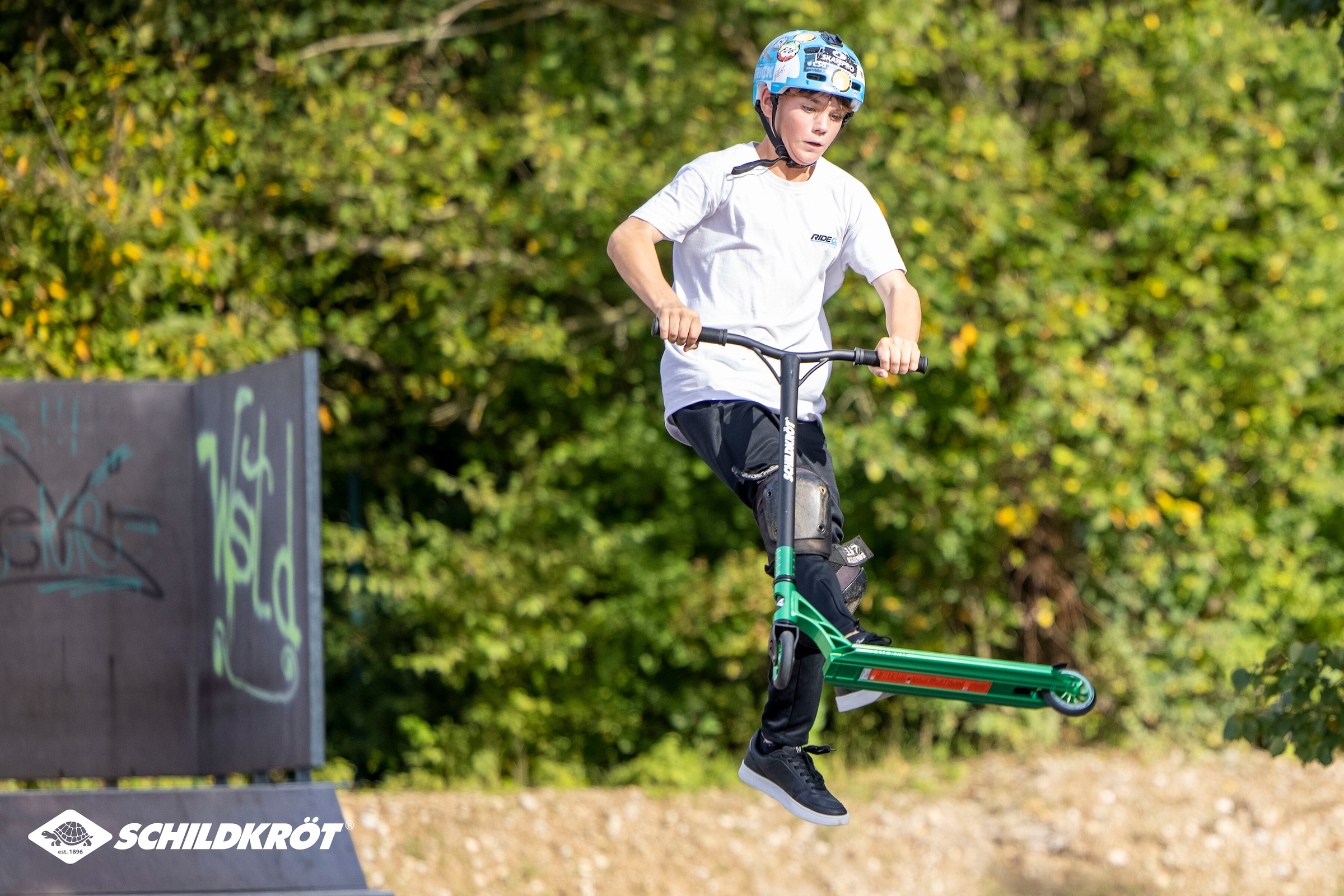Schildkröt Stuntscooter »Stunt Scooter FLIP WHIP hydro green«