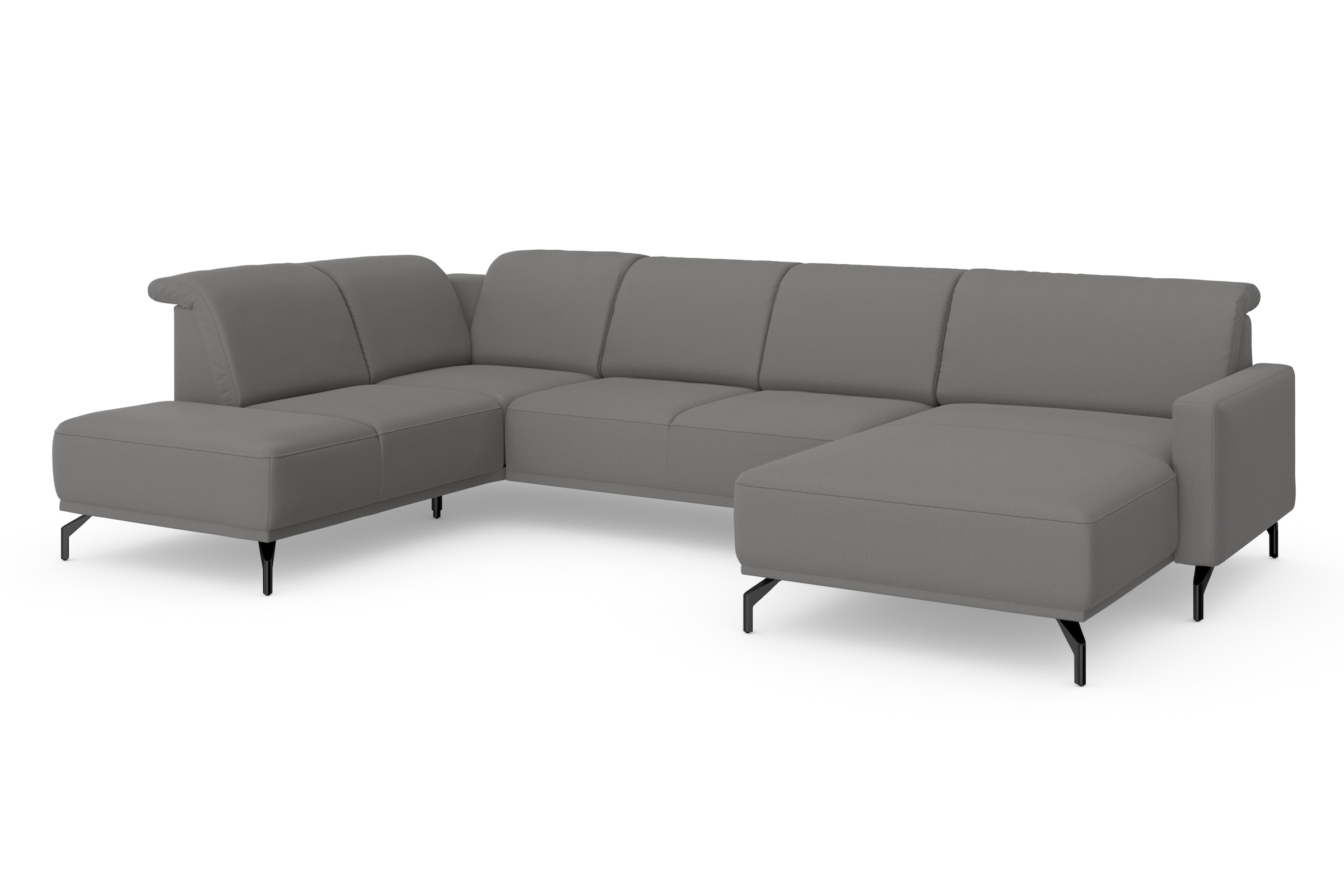 sit&more Wohnlandschaft »Bailando U-Form« wahlweise mit Kopfteilverstellung und Vorziehsitz, motorisch