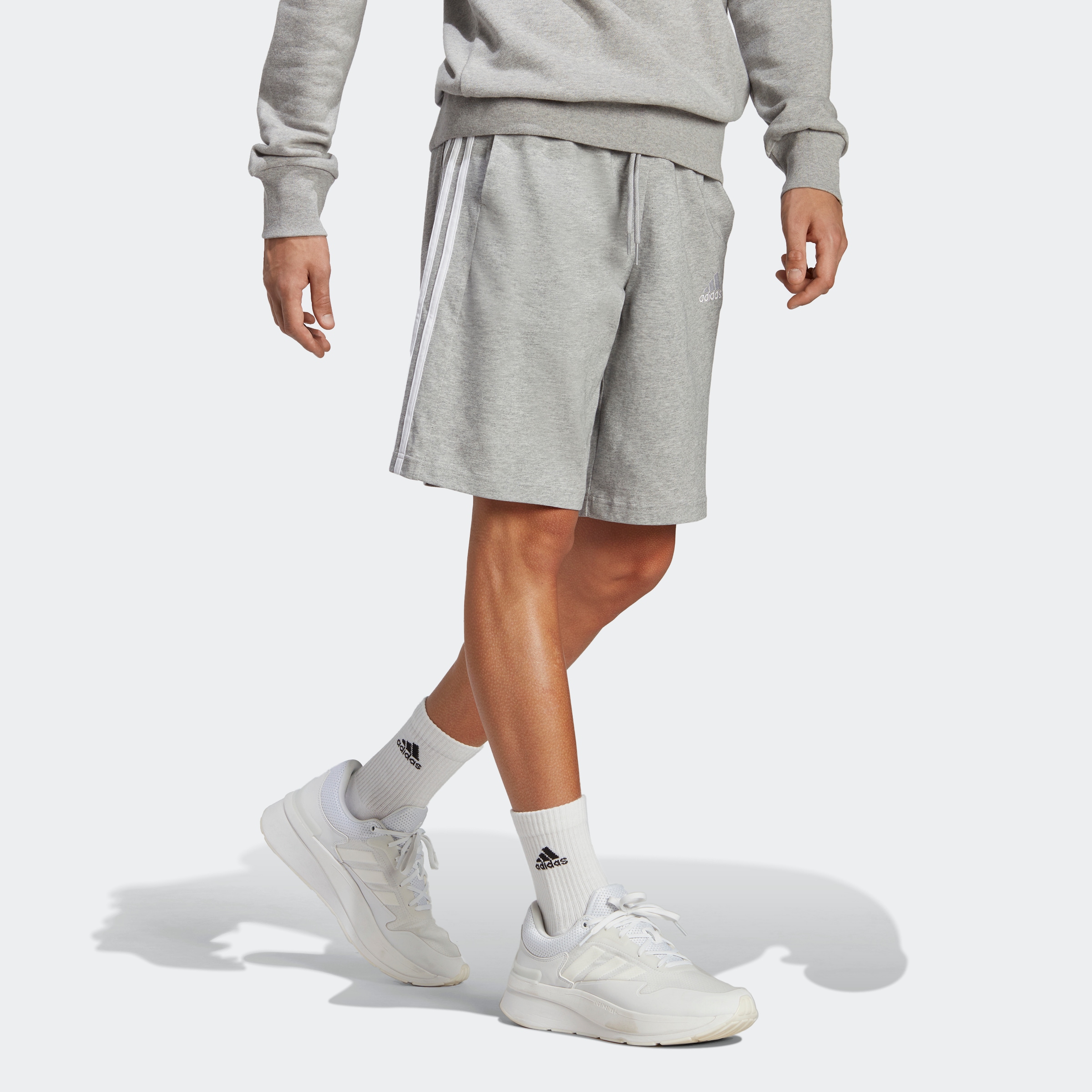 tlg.) SINGLE adidas Sportswear (1 JERSEY bei ♕ Shorts 3-STREIFEN«, »ESSENTIALS