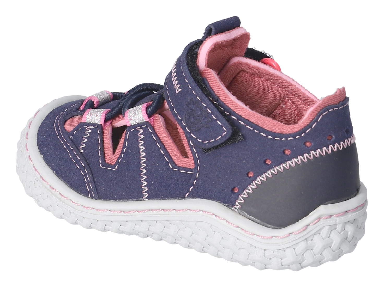 PEPINO by RICOSTA Barfußschuh »Jerry WMS: mittel«  , Barfußschuh mit Gummizug u. Klett, Größenschablone zum Download