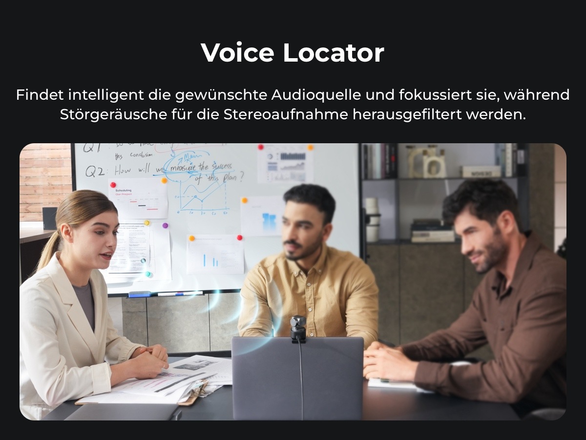 OBSBOT Webcam »OBSBOT TINY 3« 4K Ultra HD