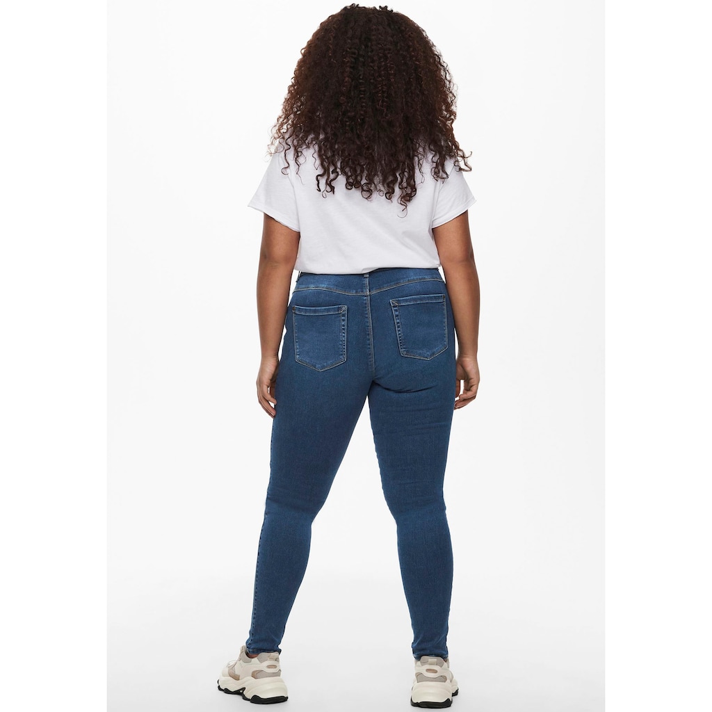 ONLY CARMAKOMA High-waist-Jeans »CARAUGUSTA HW SK DNM«