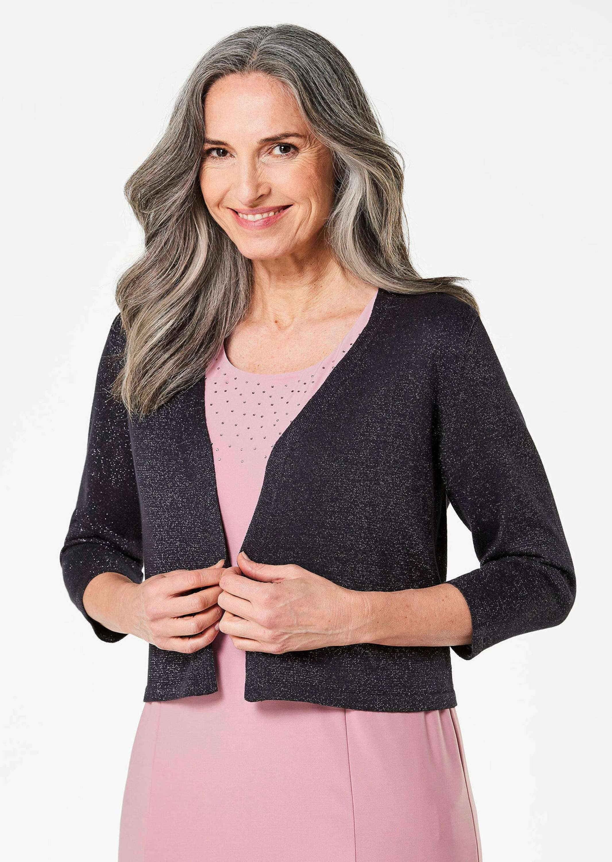 GOLDNER Strickjacke »Wunderbar leichter Strick-Bolero«