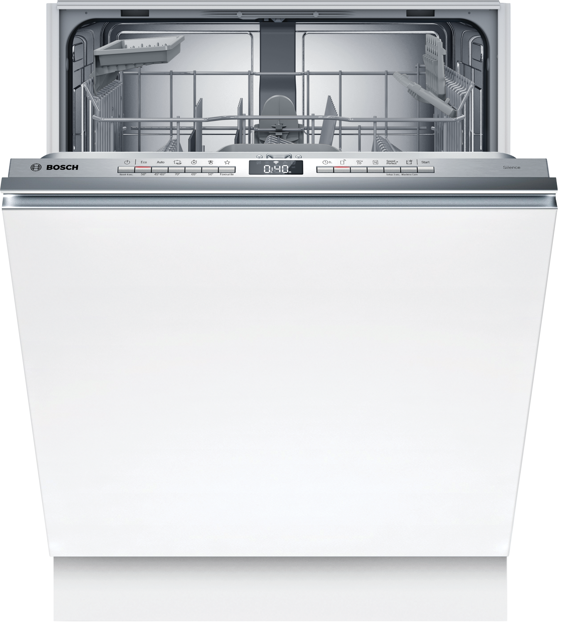BOSCH vollintegrierbarer Geschirrspüler Serie 4 »SBV4HTX14E« 13 tlg. Maßgedecke Info Light - erlischt bei Beendigung des Spülvorgangs, flexible Körbe
