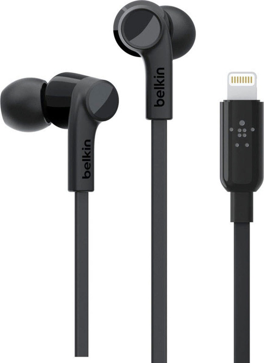 In-Ear-Kopfhörer In-Ear bei Lightning Connector«, Belkin »Rockstar mit Geräuschisolierung Kopfhörer