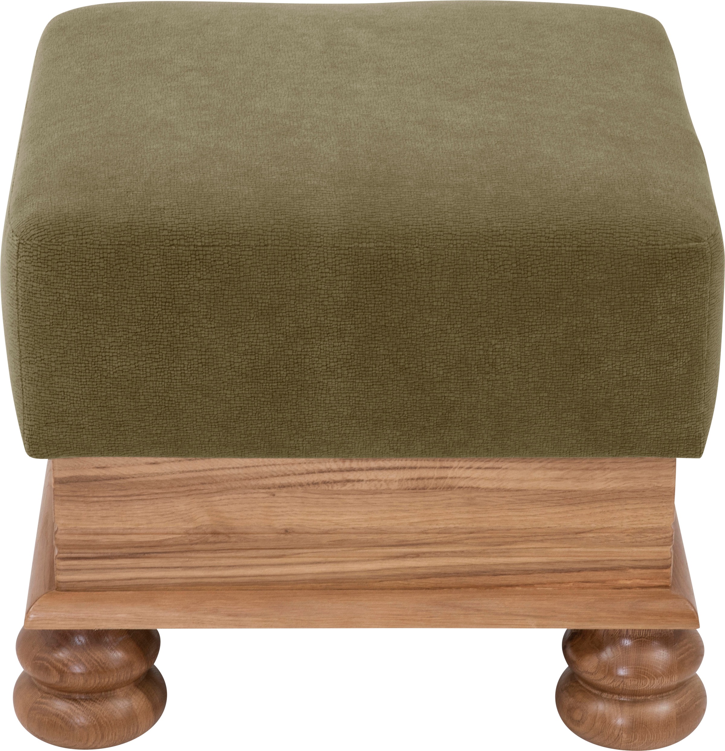 Max Winzer® Hocker »Texas«, mit dekorativem Holzgestell