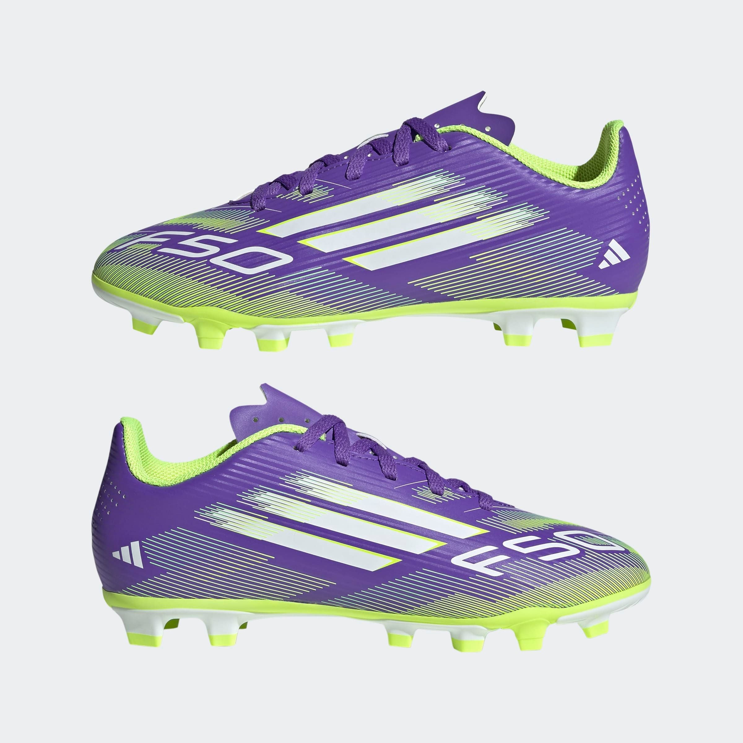 adidas Performance Fußballschuh »F50 CLUB FG/MG KIDS«, geeignet für Rasen- und Kunstrasenplätze