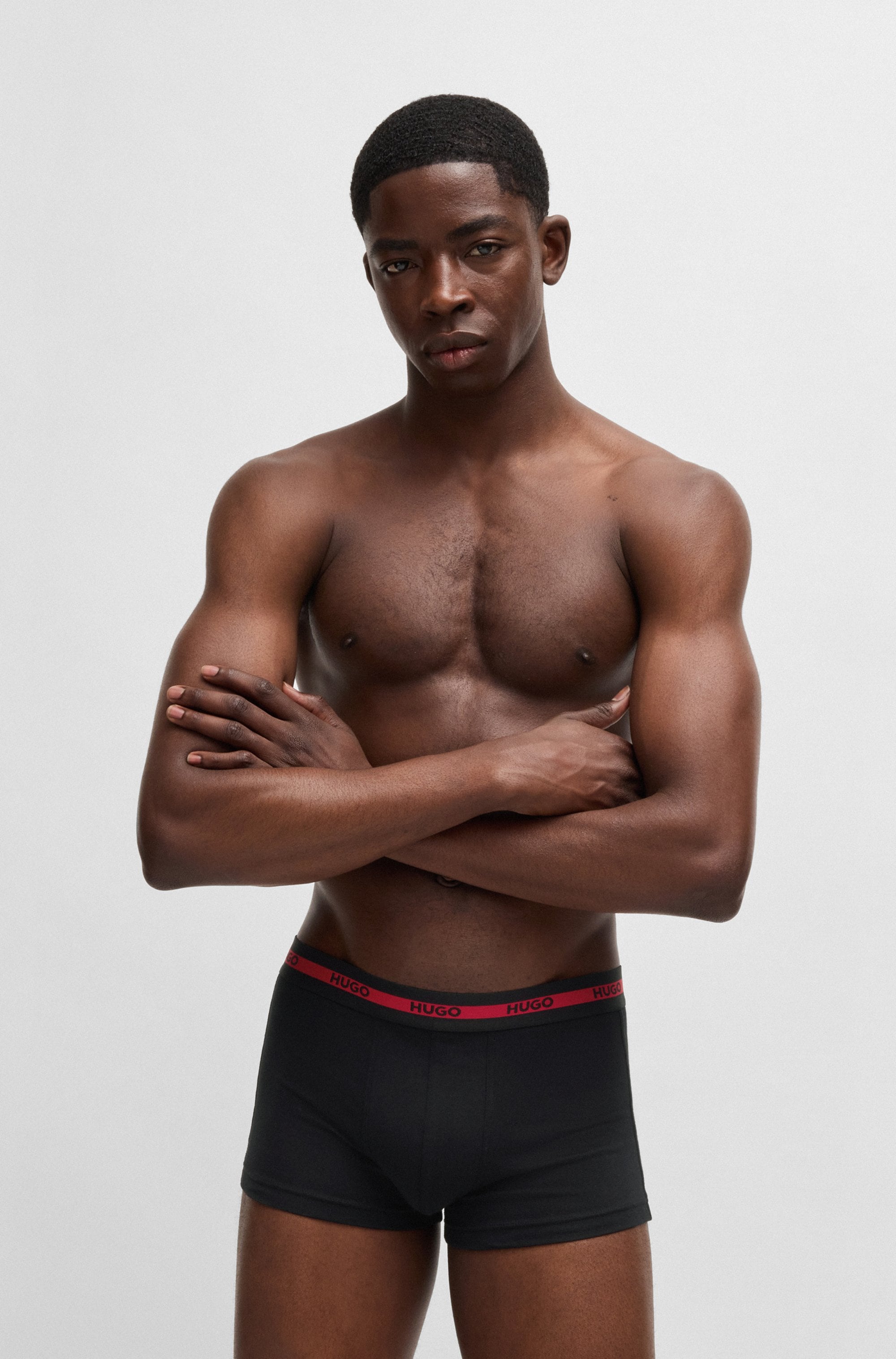 HUGO Underwear Trunk »TRIPLET PLANET«, (3 St.)