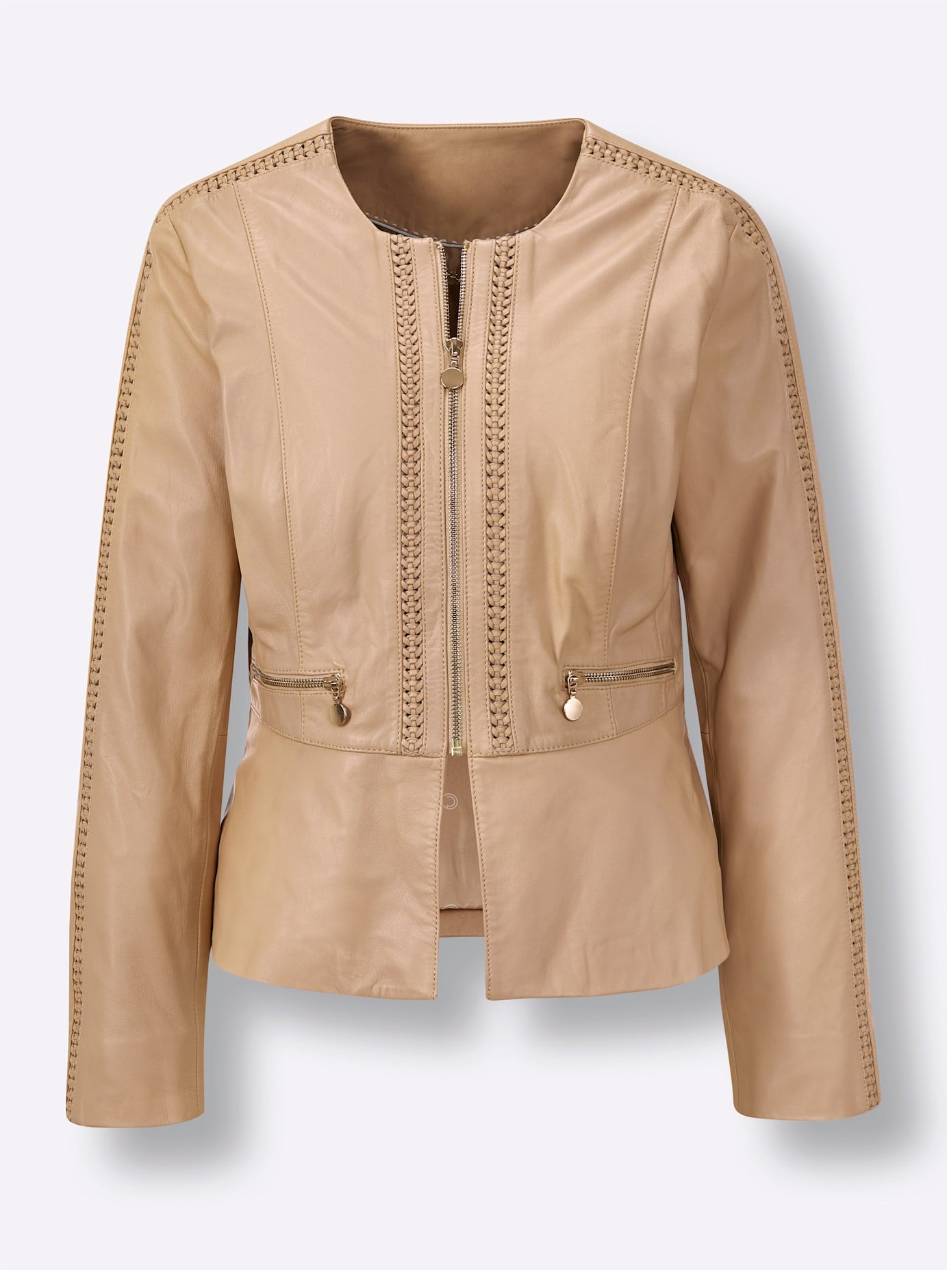 CREATION L PREMIUM Lederblazer »Lammnappa-Lederblazer«