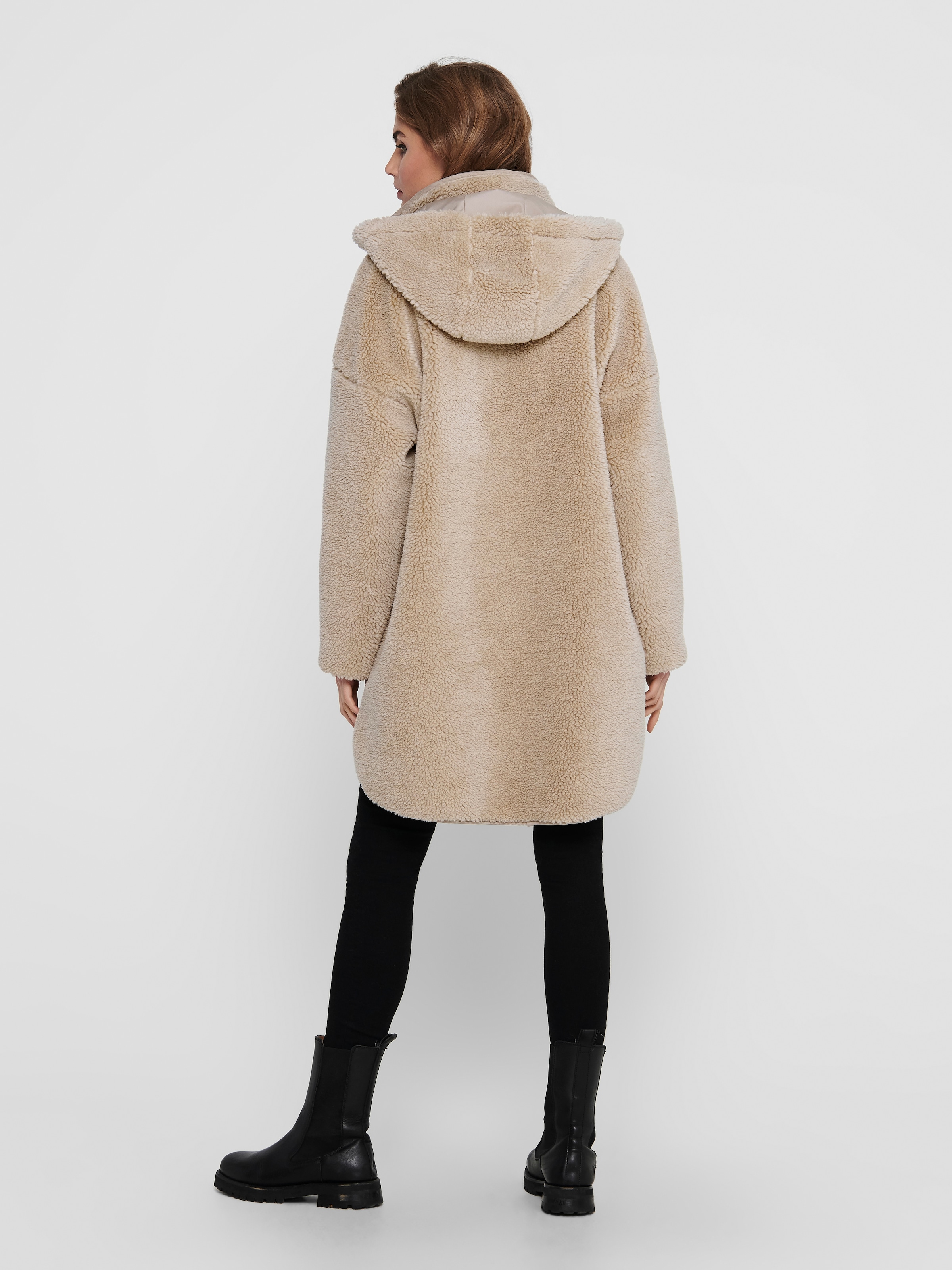 ONLY Wollmantel »ONLSASCHA SHERPA JACKET LIFE OTW NOOS«