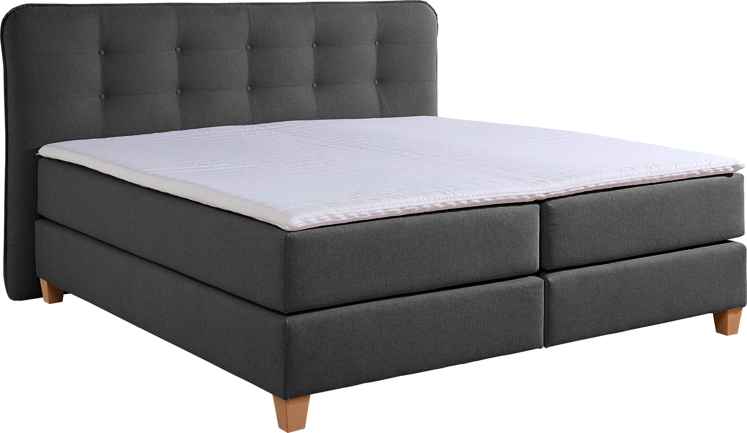 Home affaire Boxspringbett, inklusive Komfortschaum-Topper
