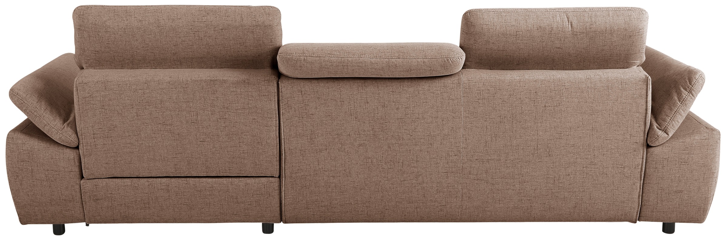 Home affaire Ecksofa »Mauritius L-Form«, mit Kopfteil- und Armlehnverstellung, mit Bettfunktion und Bettkasten
