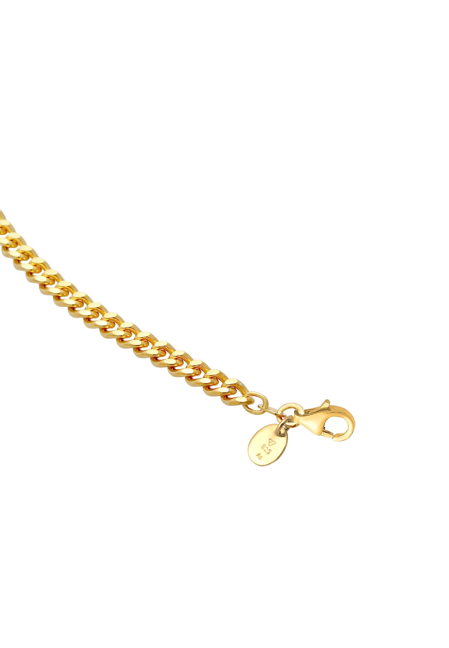Elli Premium Choker »Halskette Choker Panzerkette Basic Klassik 925 Silber«