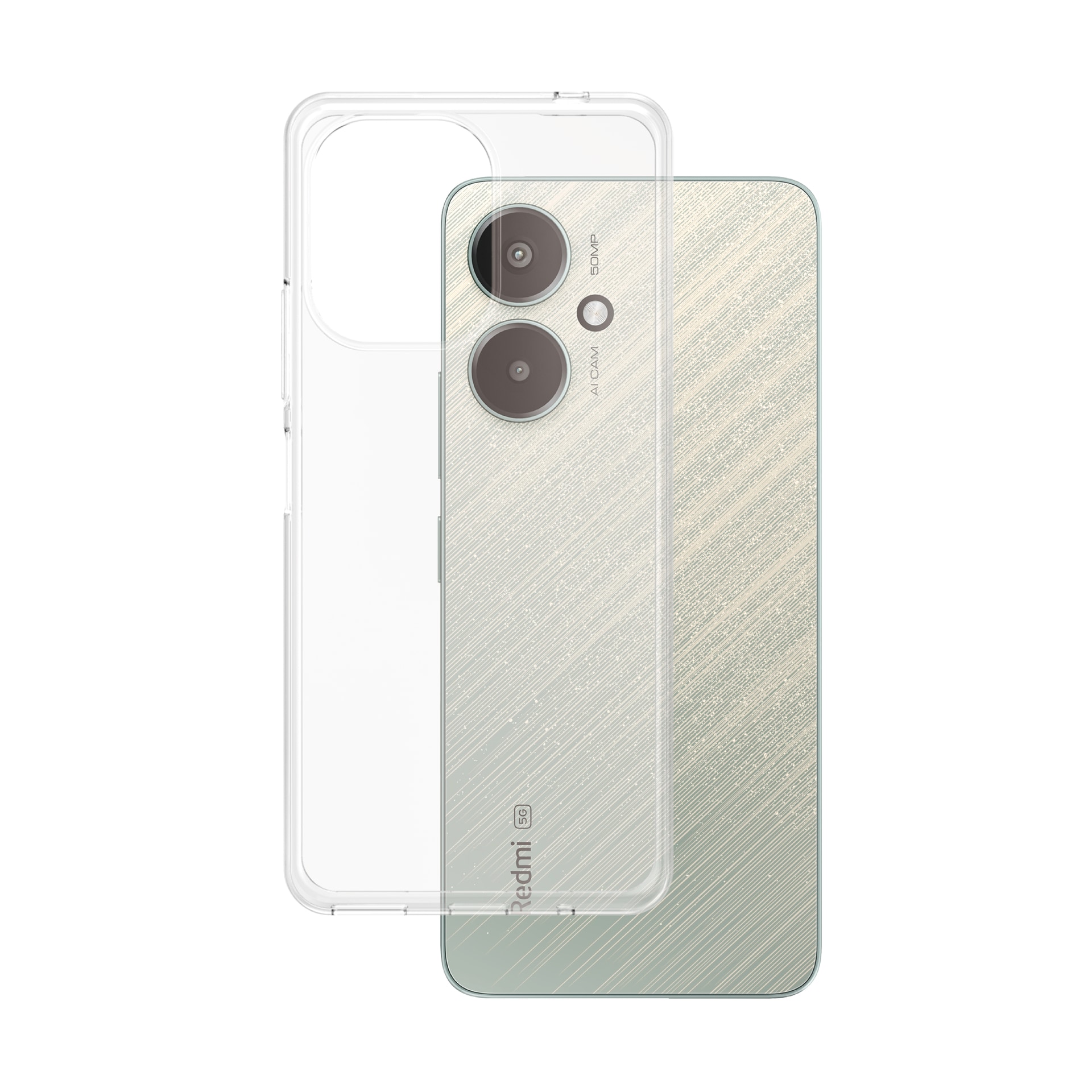 SAFE by PanzerGlass Handyhülle »TPU Case für Xiaomi Redmi 13C« Smartphones Backcover, Schutzhülle, Handyschutzhülle, Case, Schutzcase, stoßfest