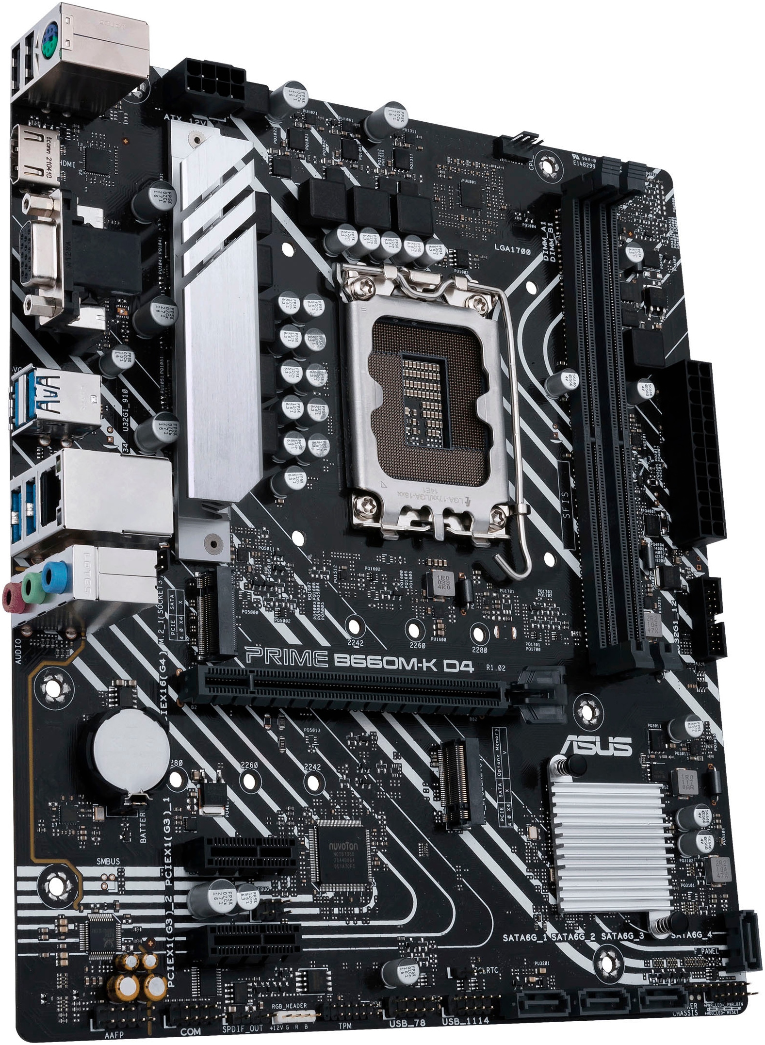 Asus Mainboard »PRIME B660M-K D4«