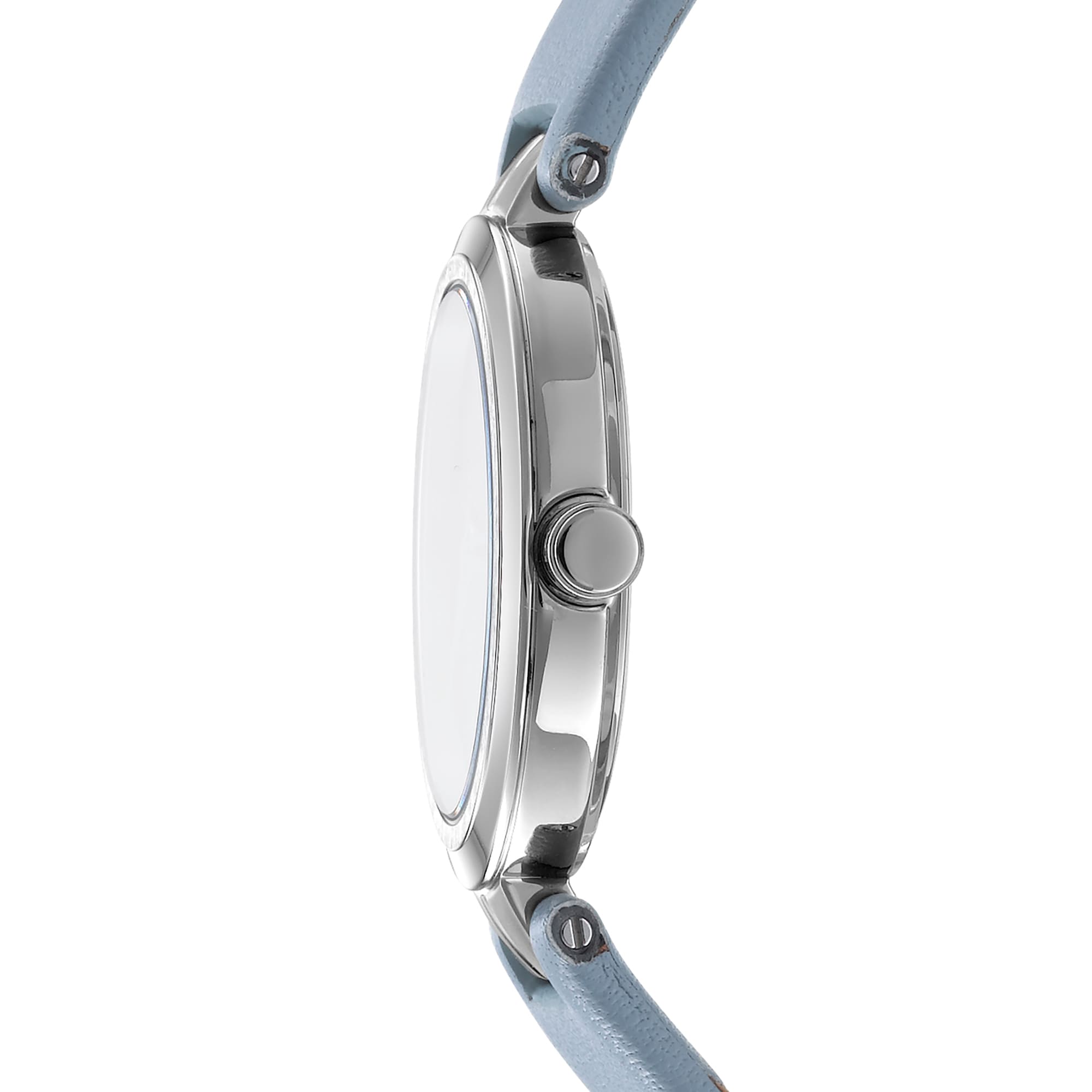 DKNY Quarzuhr »Downtown Midi« Armbanduhr, Damenuhr, Lederarmband, analog