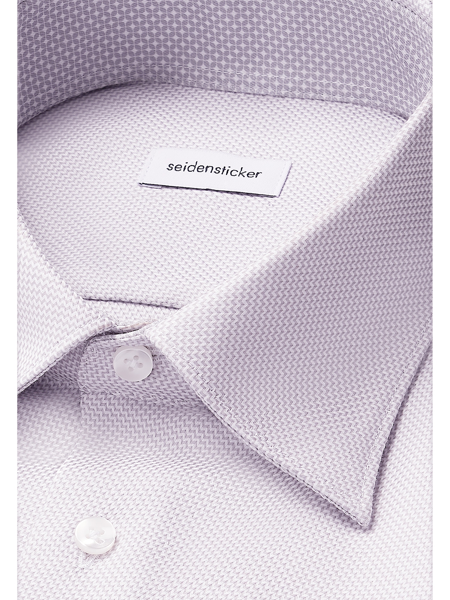 seidensticker Businesshemd »Schwarze Rose« Slim 1/1 Covered-Button-Down-Kragen Struktur