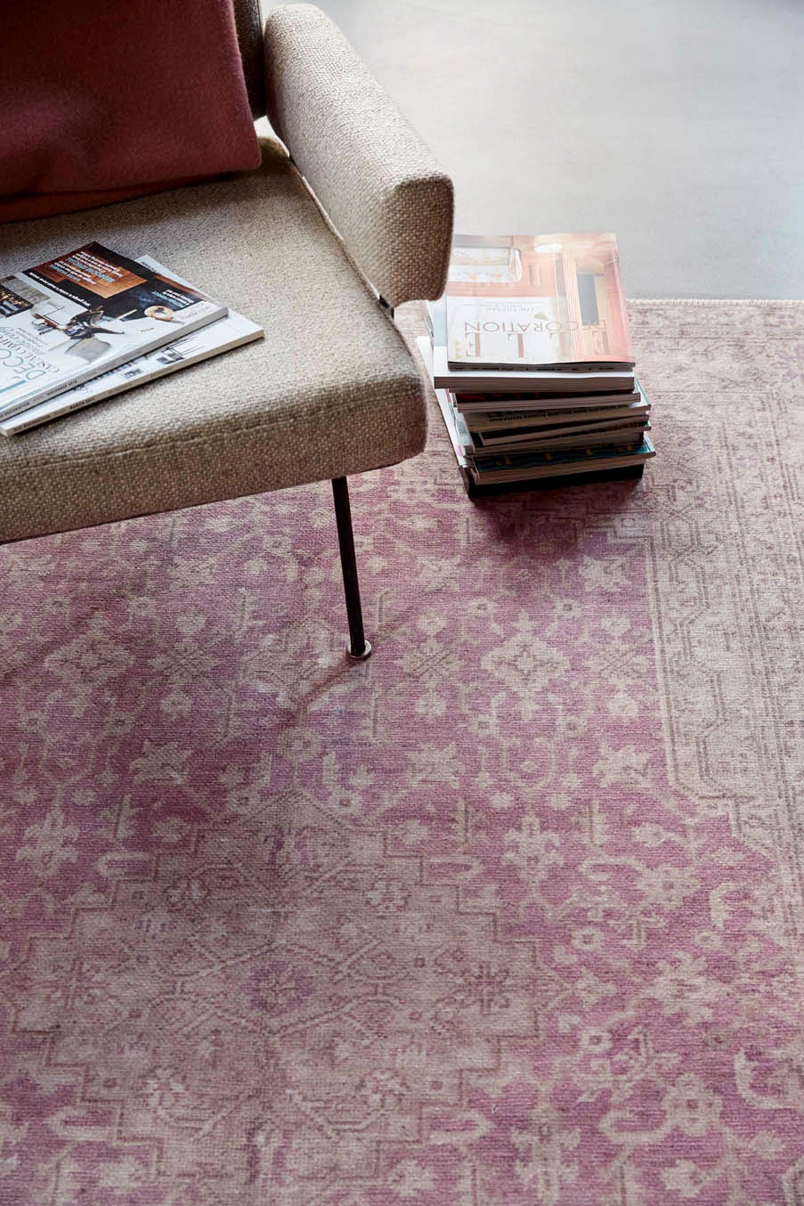 Wecon home Teppich »Past Future« rechteckig 6 mm Höhe Wohnzimmer