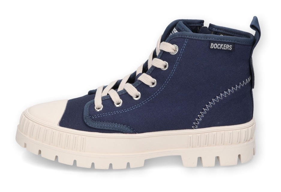 Dockers by Gerli Schnürboots, Outdoormode, Schnürschuh, Freitzeitschuh mit starker Profilsohle