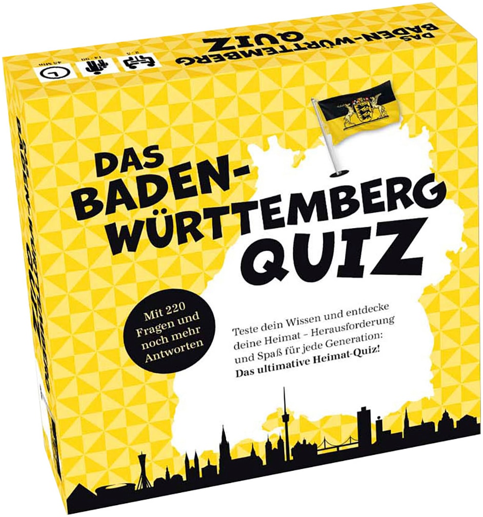 Spiel »Das Baden-Württemberg-Quiz«, Made in Europe