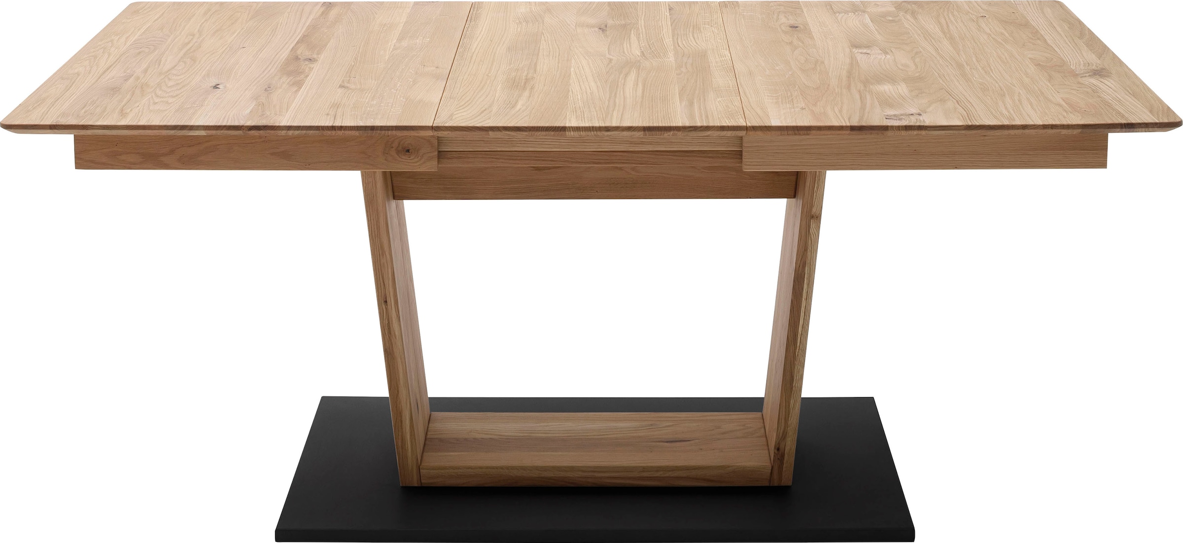 MCA furniture Esstisch »Cuba«, Esstisch Massivholz ausziehbar, Tischplatte mit Synchronauszug