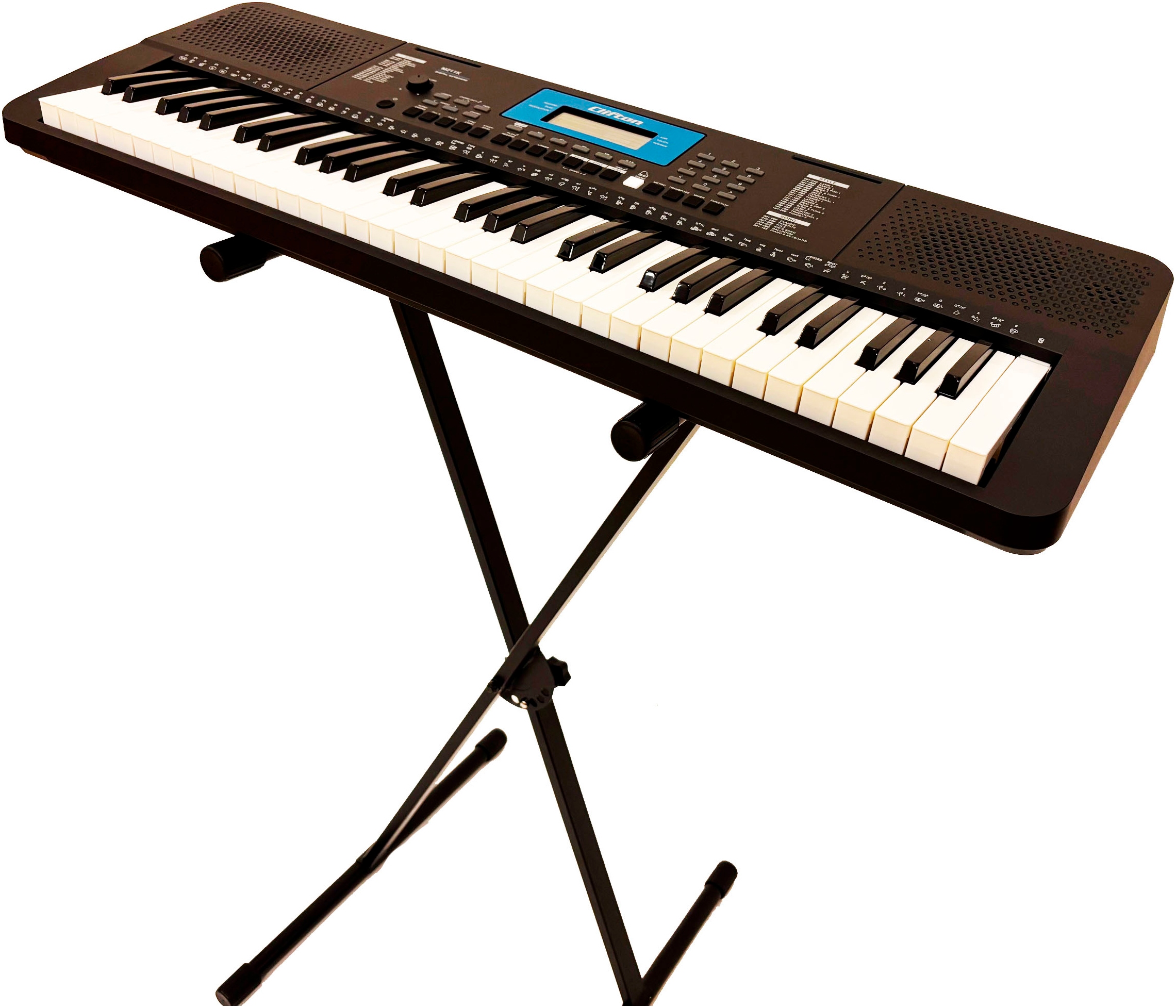 Clifton Home-Keyboard »61-Tasten Keyboard mit LC-Display«, mit Ständer