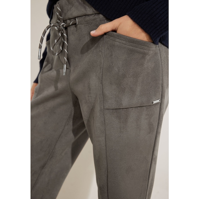Cecil Jogger Pants »Velourshose Style Tracey« bei ♕