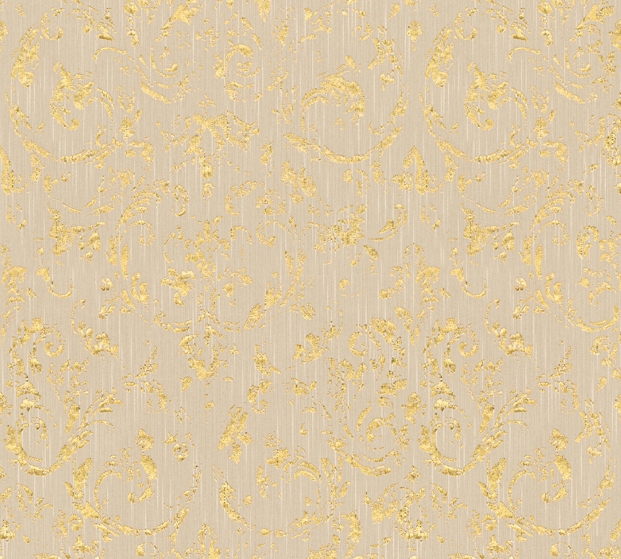 Architects Paper Textiltapete »Metallic Silk«, Barock-matt-glänzend, Ornament Tapete Barock