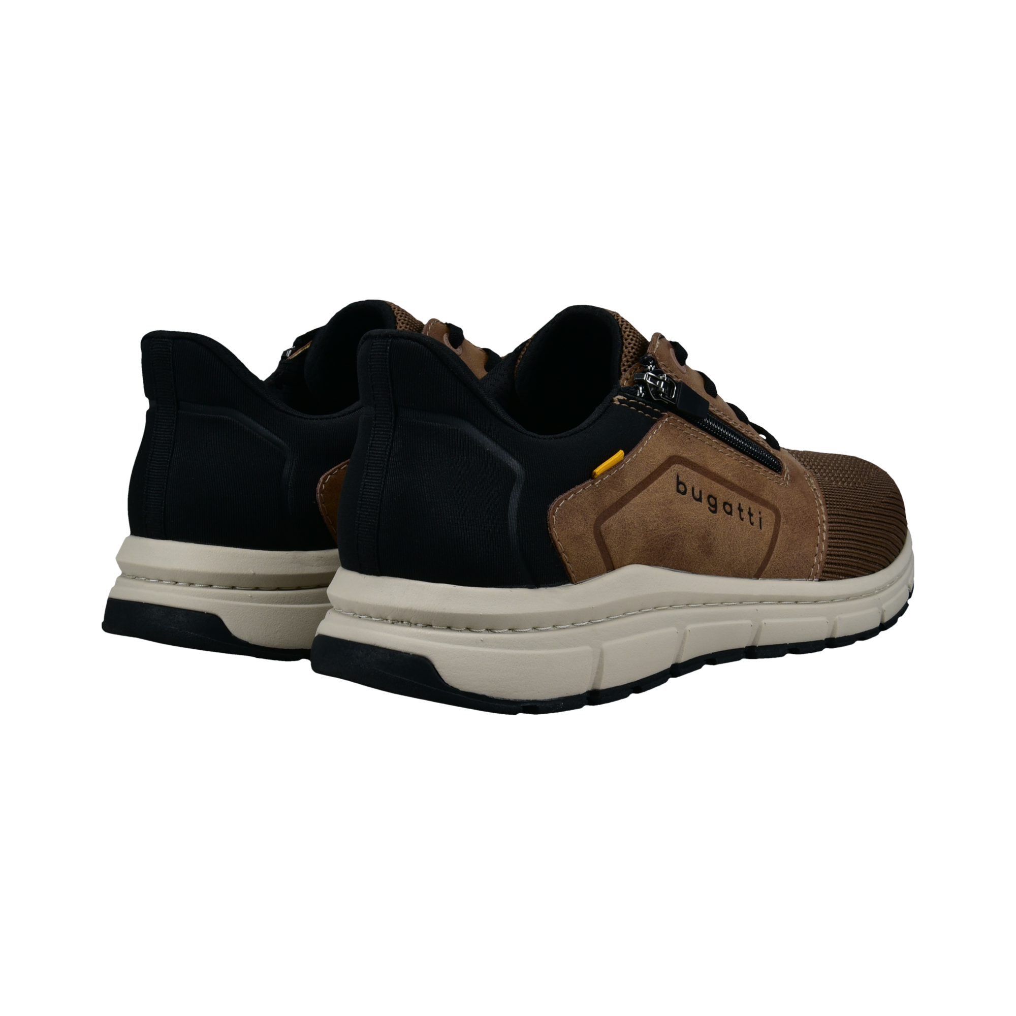 bugatti Sneaker  , Freizeitschuh, Halbschuh, Schnürer mit Kontrastbesatz, G-Weite