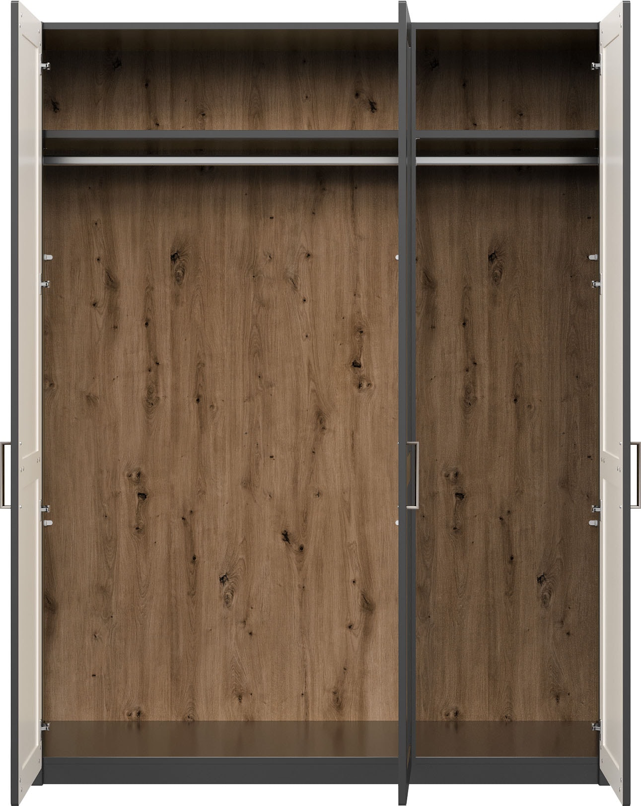 set one by Musterring Kleiderschrank »York Schlafen« 1 Stk. tlg. mit Holz- und Spiegeltüren,verschiedene Breiten, Höhe 207 x T 60 cm