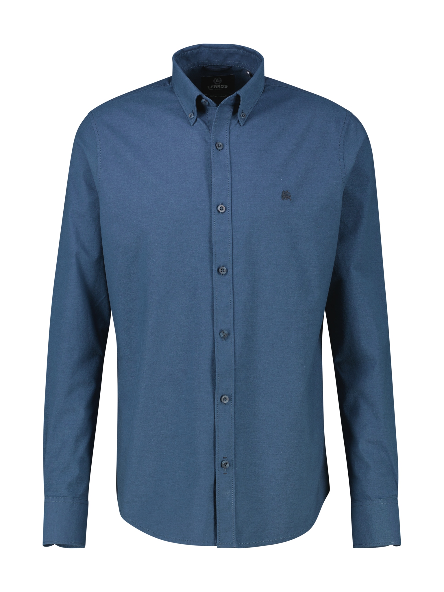 LERROS Langarmhemd »Oxford Solid«, mit Button-Down-Kragen